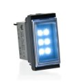 LUCE DA INCASSO A LED 1 MODULO, START A COMANDO O PER MANCANZA RETE - SERIE VIMAR ARKE'