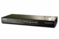 SWITCH 16 PORTE GIGABIT (10/100/1000Mbps), PREDISP. PER RACK 19