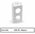 TAPPO PER INSERITORE SERIE AVE 45® BIANCA