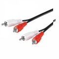 CAVO STEREO 3.5mm / 2xRCA  M/F, 2m