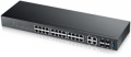 GS-2210-24 - SWITCH MANAGED LAYER 2, 24 PORTE GIGABIT + 4 PORTE DUAL PERSONALITY GIGABIT - SUPPORTO IPV6, ISTACKING, VLAN, STATIC ROUTING - RACK