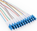 PIGTAIL PER FIBRA MONOMODALE OS2, KIT 12pz MULTI COLORE, LUNGHEZZA 2m, CONNETORE SC COLORE BLU