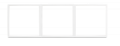 CORNICE SERIE TILE X TRE PANNELLI AFFIANCATI, MODELLO PLASTICO, COLORE BIANCO AVORIO