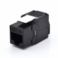 FRUTTO KEYSTONE CAT5e, RJ45, UTP, TOOLLES - NERO