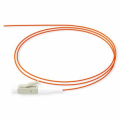 PIGTAIL CON CONNETTORE LC, FIBRA OM2, SEZ. 0.9mm - LUNGHEZZA 1.5m , COLORE ARANCIONE