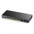 SWITCH WEB MANAGED 8 PORTE GIGABIT PoE (EROGAZIONE PoE FINO A 70W)