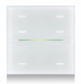 VETRO VETRO - 6CH - SERIE LINE - RGB - BIANCO PER HC06A01KNX-1