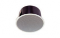 DIFFUSORE DA INCASSO/CONTROSOFFITTO CON CALOTTA TAGLIAFUOCO. POTENZA RMS 6W, POTENZA DI PICCO 9W, 70V/100V, RISPOSTA IN FREQUENZA: 170 - 20.000HZ, SENSIBILITÀ: 95DB - 1W/1M. FORO DI INSTALLAZIONE Ø156MM. MORSETTI A VITE IN CERAMICA E FUSIBILE TERMI