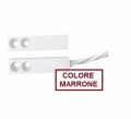 CONTATTO MAGNETICO MINIATURIZZATO CONF. CEI179/2, IN PLASTICA MARRONE 33x8x7,5mm