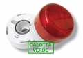 LAMPEGGIANTE FLASHLITE 12/24V COLORE VERDE, DA INTERNO/ESTERNO, CON BASE